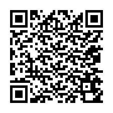 QR-koodi puhelinnumerolle +12075650596