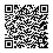 Código QR para número de teléfono +12075651641