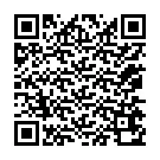 Kode QR untuk nomor Telepon +12075670259