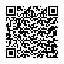 QR Code สำหรับหมายเลขโทรศัพท์ +12075671821