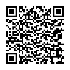 QR Code สำหรับหมายเลขโทรศัพท์ +12075674835