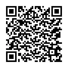 QR код за телефонен номер +12075675028