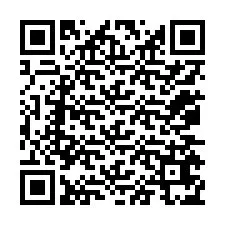 Código QR para número de teléfono +12075675299