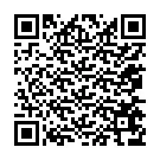 Codice QR per il numero di telefono +12075676726