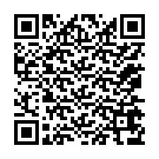 電話番号のQRコード +12075676869