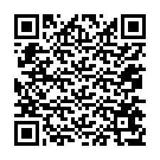 Código QR para número de teléfono +12075677753