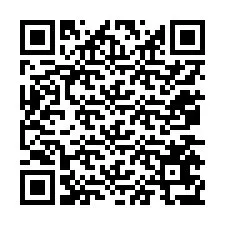 QR-koodi puhelinnumerolle +12075677786