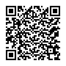 QR-koodi puhelinnumerolle +12075678471