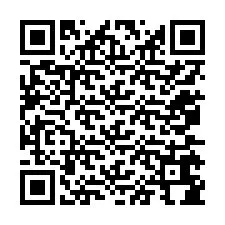 QR-koodi puhelinnumerolle +12075684836