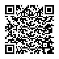 QR-koodi puhelinnumerolle +12075686346