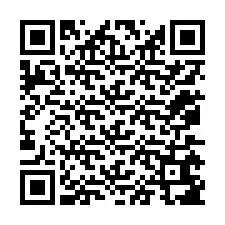 QR-koodi puhelinnumerolle +12075687059