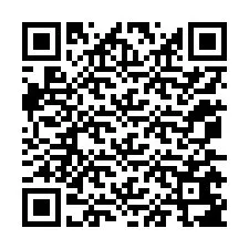 Codice QR per il numero di telefono +12075687160