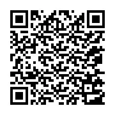 Código QR para número de teléfono +12075703528