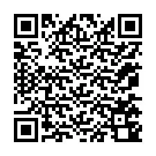 Kode QR untuk nomor Telepon +12075740711