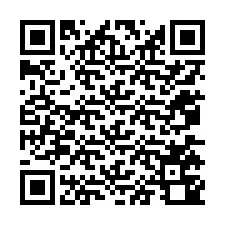 QR код за телефонен номер +12075740712