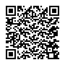 Kode QR untuk nomor Telepon +12075740716