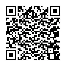 QR Code pour le numéro de téléphone +12075740722