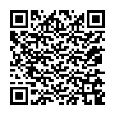 QR-code voor telefoonnummer +12075749049