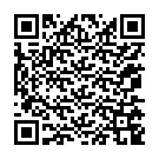 QR Code สำหรับหมายเลขโทรศัพท์ +12075749050