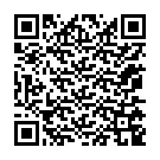 Codice QR per il numero di telefono +12075749055