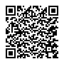 Código QR para número de telefone +12075758556