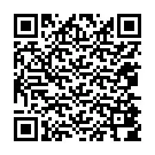 QR Code สำหรับหมายเลขโทรศัพท์ +12075804262