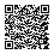 QR код за телефонен номер +12075804264