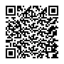 QR-koodi puhelinnumerolle +12075804265