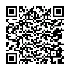 Kode QR untuk nomor Telepon +12075809137