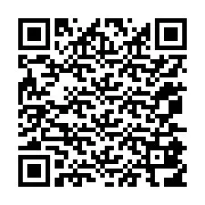 Código QR para número de teléfono +12075816070