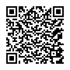 QR Code สำหรับหมายเลขโทรศัพท์ +12075816071