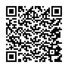 QR Code pour le numéro de téléphone +12075816076