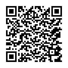 Codice QR per il numero di telefono +12075816079