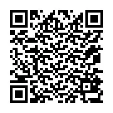 QR-koodi puhelinnumerolle +12075837651