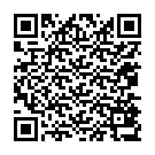 Kode QR untuk nomor Telepon +12075837652