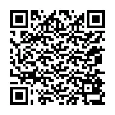 Kode QR untuk nomor Telepon +12075837654