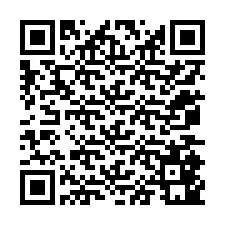 Kode QR untuk nomor Telepon +12075841584