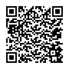 Código QR para número de telefone +12075841587