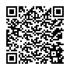 QR код за телефонен номер +12075841589