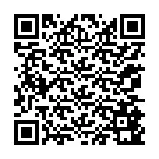 QR-код для номера телефона +12075841590