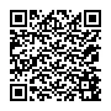 QR Code สำหรับหมายเลขโทรศัพท์ +12075841591