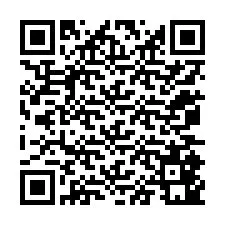 Código QR para número de telefone +12075841594