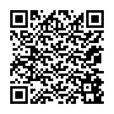 Codice QR per il numero di telefono +12075841595