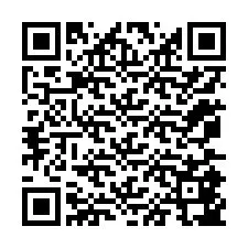 QR Code pour le numéro de téléphone +12075847121