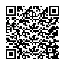 QR код за телефонен номер +12075847129