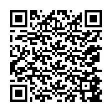 QR код за телефонен номер +12075847138