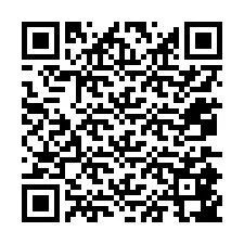 QR код за телефонен номер +12075847143