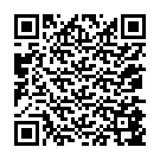 QR-код для номера телефона +12075847148