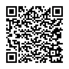 QR-код для номера телефона +12075921022