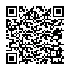 電話番号のQRコード +12075921023